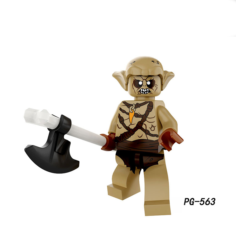 PG8183 The Lord Of The Rings Series Feili Orc Action Figures Building Blocks Goblin Dolly Movie Model Children Birthday Gifts Toys
