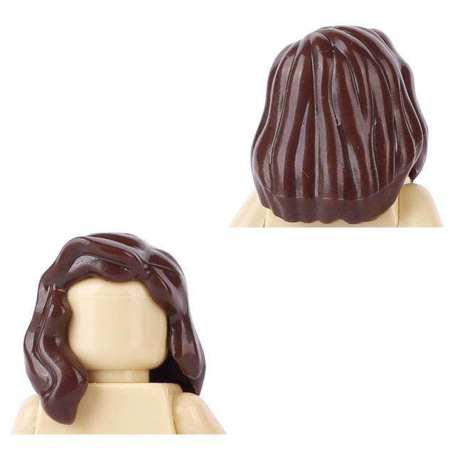 MOC City Minifigures Hairstyle Hair Building Blocks Military Headwear Parts Head Accessories DIY Brick Boys Toys Gifts Children