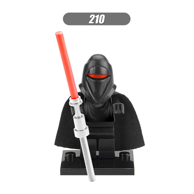 X0105 Star Wars Series Storm Troopers Minifigs Guards Building Blocks Superhero Black Knight  Lightsaber Children Toys Boys Gifts