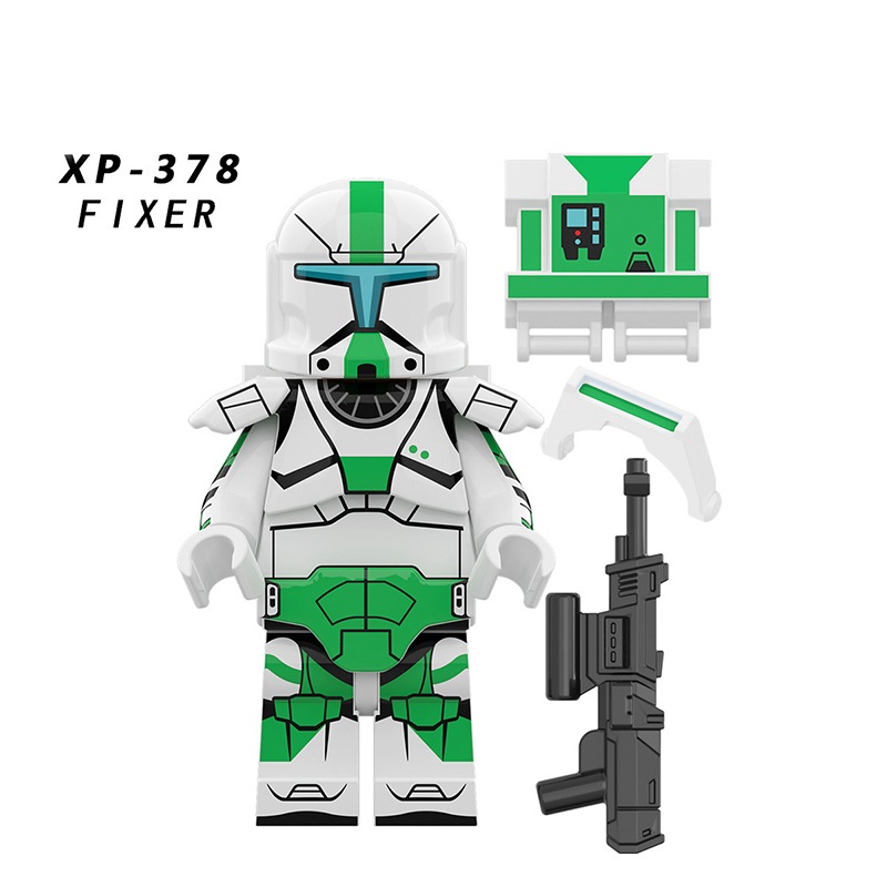 US Movie Clone Trooper Commando Model Minifig Bricks Weapon Compatible