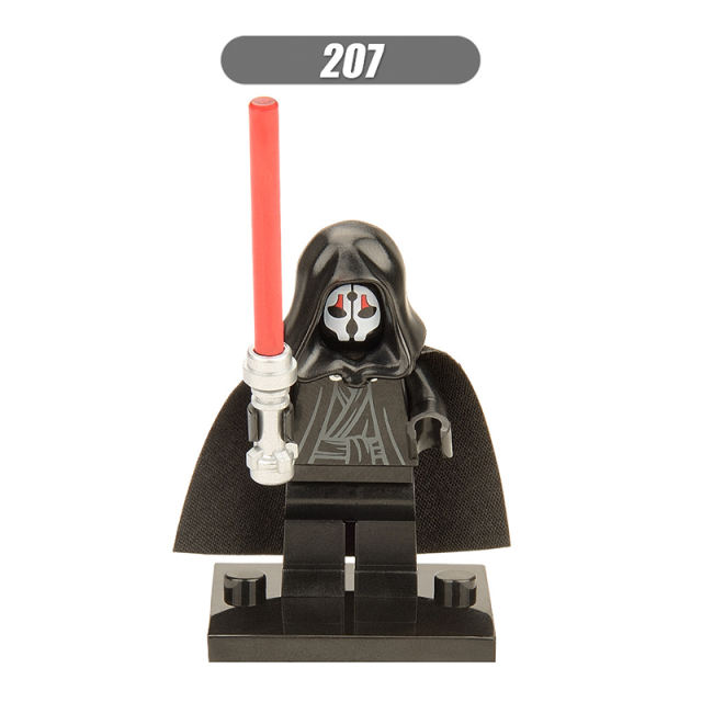 X0105 Star Wars Series Storm Troopers Minifigs Guards Building Blocks Superhero Black Knight  Lightsaber Children Toys Boys Gifts