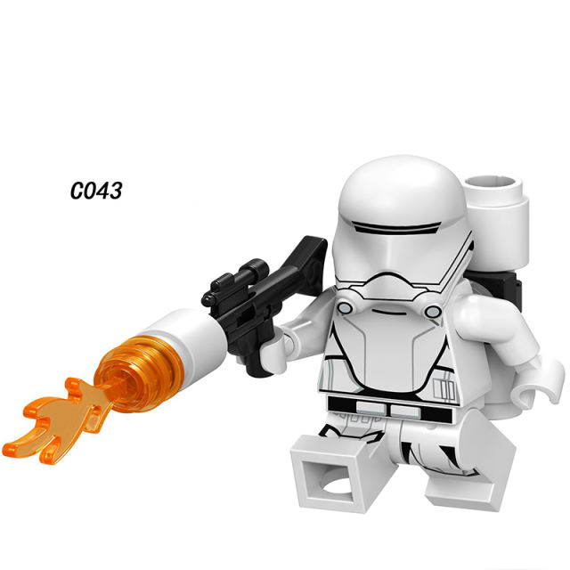 C041-048 Star Wars Series Clone Troopers Legion Action Figures Rebel Weapon Building Blocks Model Children Birthday Gifts Toys