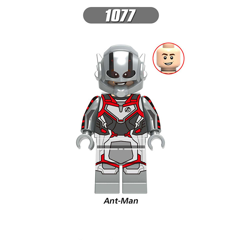 X0233 Marvel Hero Series Iron Man Rocket Raccoon Action Figures Ant Man Building Blocks DC Collection Toy Children Birthday Gifts