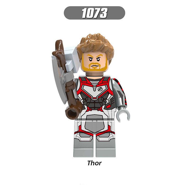 X0233 Marvel Hero Series Iron Man Rocket Raccoon Action Figures Ant Man Building Blocks DC Collection Toy Children Birthday Gifts