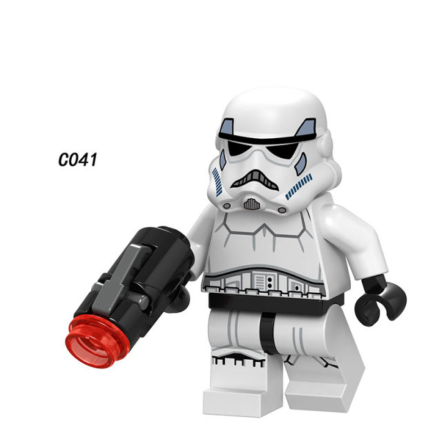 C041-048 Star Wars Series Clone Troopers Legion Action Figures Rebel Weapon Building Blocks Model Children Birthday Gifts Toys