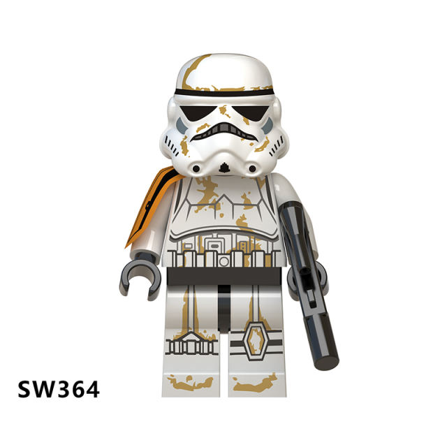 WM6037 Star Wars Series Stormtroopers Action Figures Clone Soliders Building Blocks Weapon Model Children Birthday Gifts Toys Boy