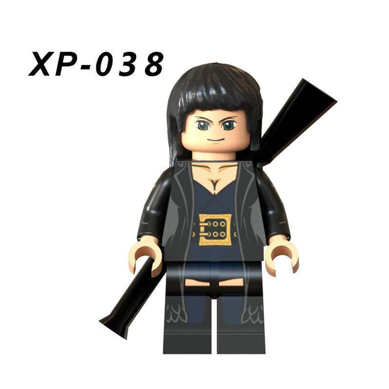 XP036-041 6PCS One Piece Action Figures Luffy Nami Anime Model Collection Building Blocks Compatible Children Toys Birthday Girls