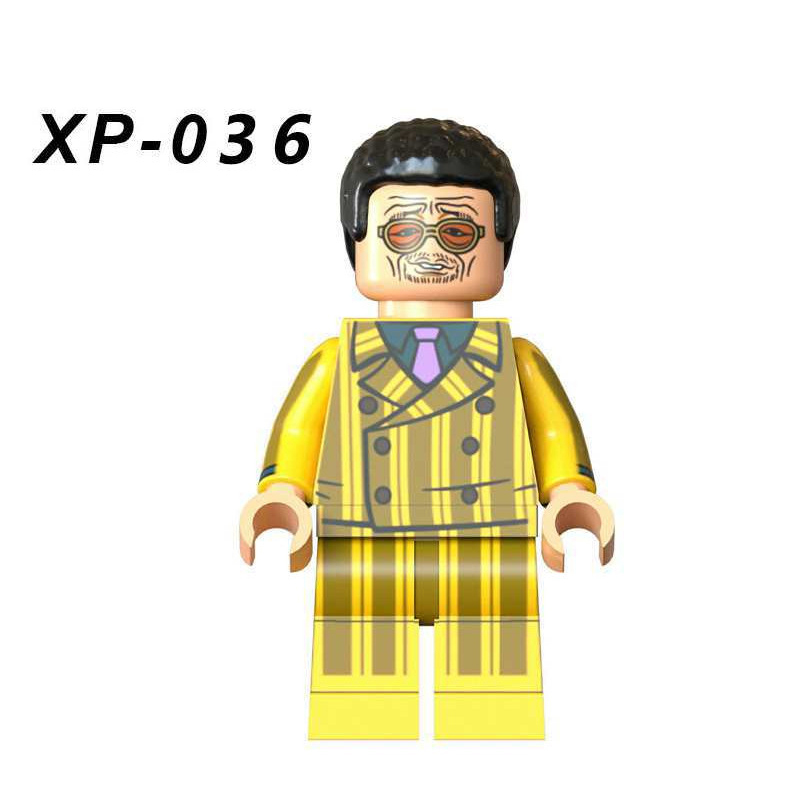XP036-041 6PCS One Piece Action Figures Luffy Nami Anime Model Collection Building Blocks Compatible Children Toys Birthday Girls