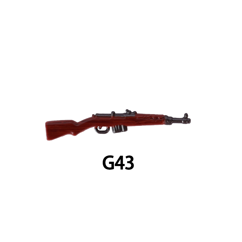 WW2 Military Weapon Gun Series Accessories Grenade Soviet German Army Soliders Collection Building Blocks Children Gifts Toys