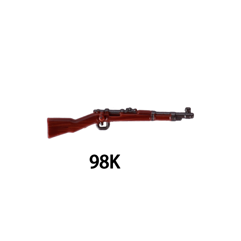 WW2 Military Weapon Gun Series Accessories Grenade Soviet German Army Soliders Collection Building Blocks Children Gifts Toys