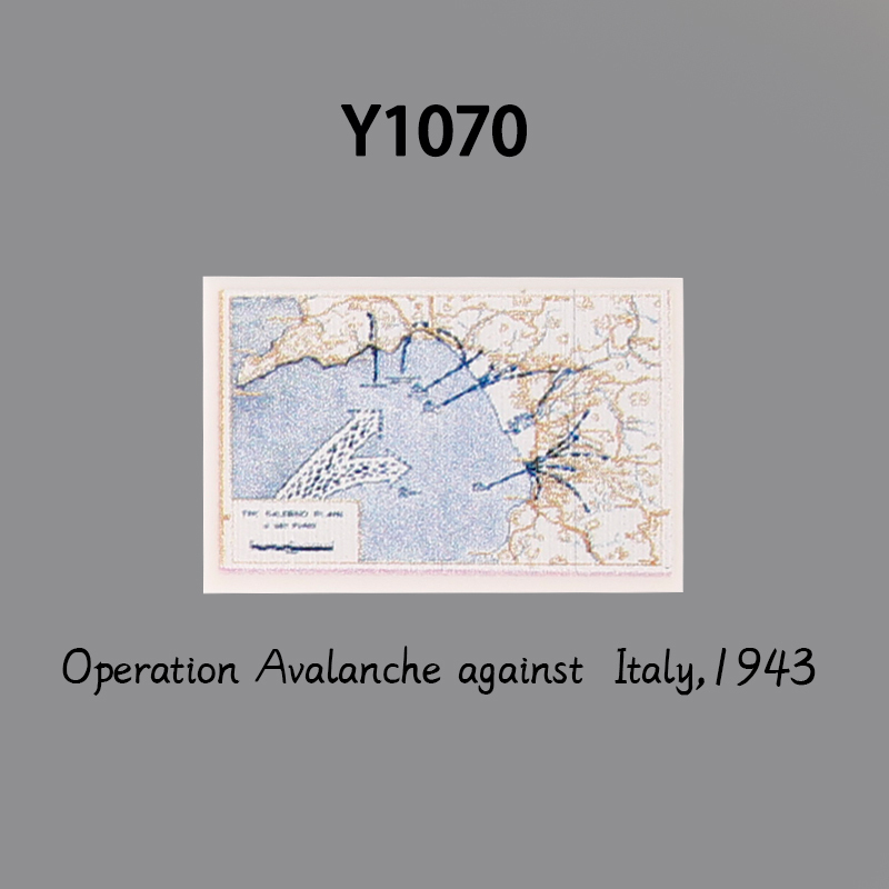 WW2 MOC Military Series Allied Operation Diadem Plan Building Blocks European Campaign Map 2 Print Tile Soldier Kids Gifts Toys