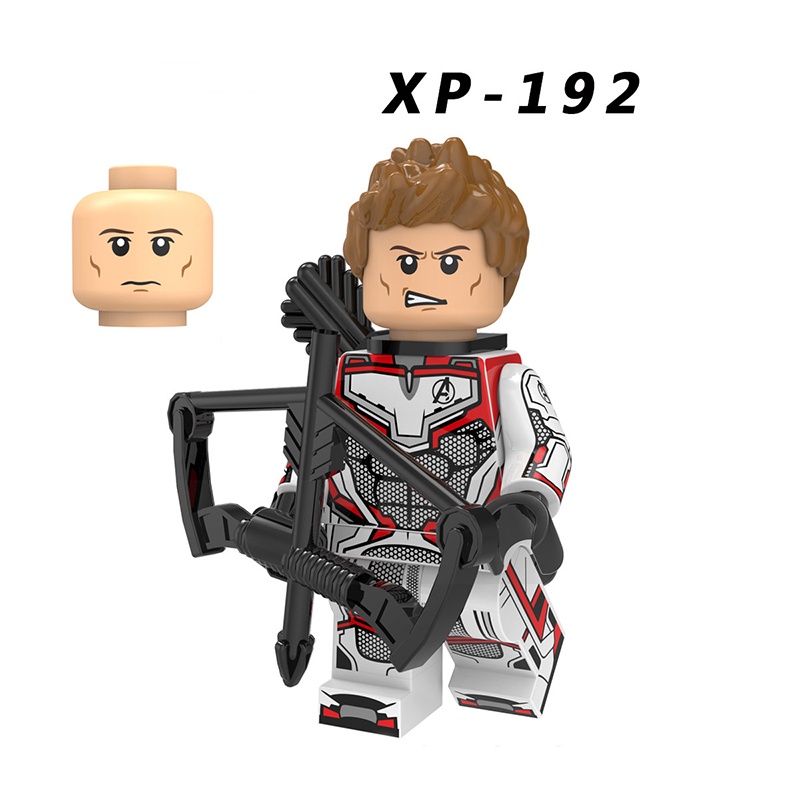KT1026 Marvel Hero Series Iron Man Movie Minifigs Mark MK50 Action Figures Hulk Building Blocks Weapon Model Children Gifts Toys