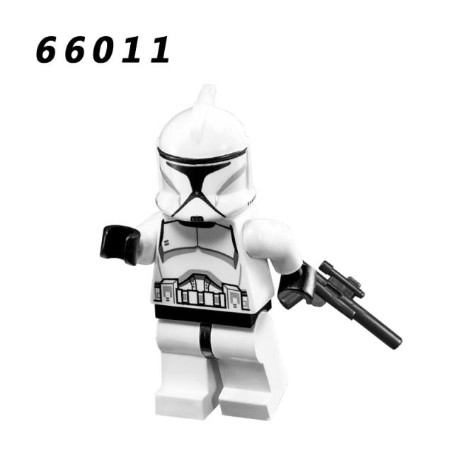 KM66011 Star Wars Series Stormtroopers Action Figures Clone Trooper  Minifigs Weapom Model Buildiing Blocks Children Toys Gifts