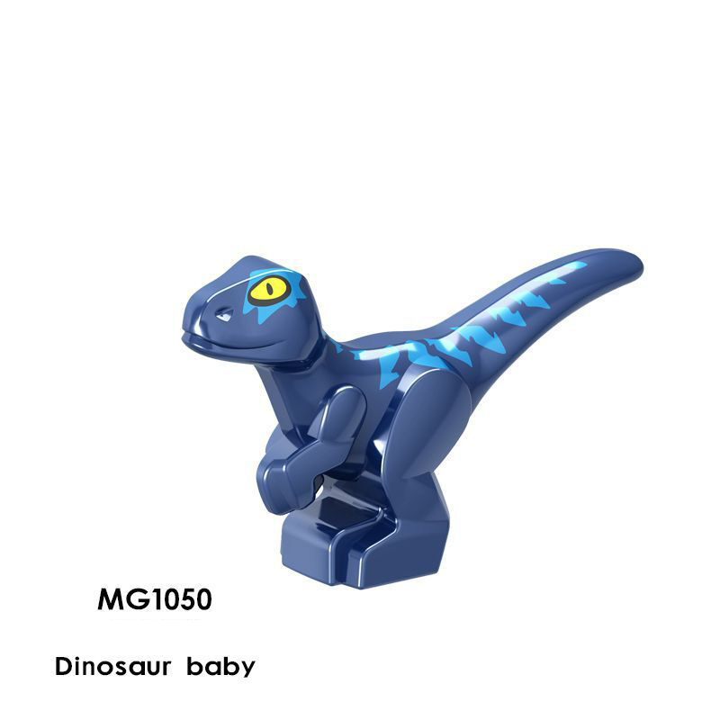 8PCS Animal Series Dinosaur Minifigs MG1027-1030 MG1050 Building Blocks Tyrannosaurus Parts Model Children Gifts Toys MG1050-1503