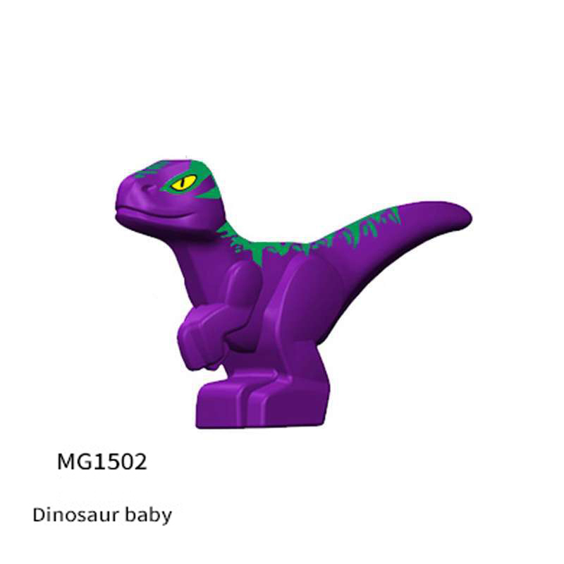 8PCS Animal Series Dinosaur Minifigs MG1027-1030 MG1050 Building Blocks Tyrannosaurus Parts Model Children Gifts Toys MG1050-1503