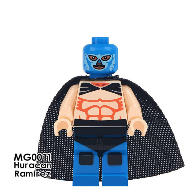 MG0011 Celebrity Series Huracan Ramirez Action Figures Star Minifigs Cloak Collection Model Building Blocks Children Gifts Toys