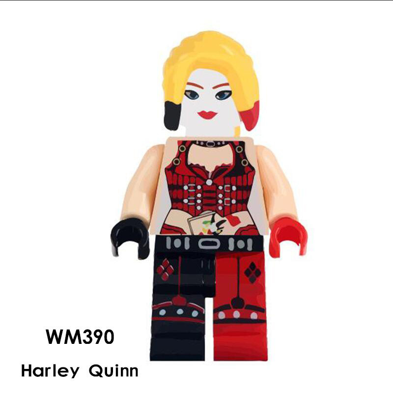 WM6014 Marvel Heroes Batman Clown Action Figures Wonder Woman Minifigs Thanos Building Blocks DC Children Birthday Gifts Toys