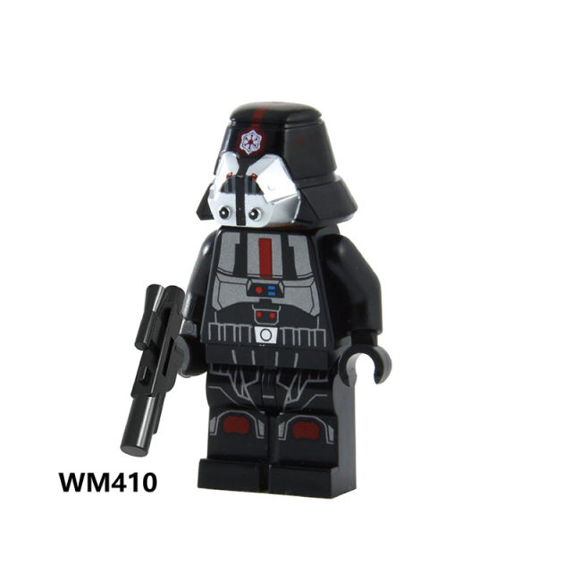 WM6039 Star Wars Series Luke Hansolo Minifigs Building Blocks Mandalorian Sith Infantry Action Figures Model Children Gifts Toys