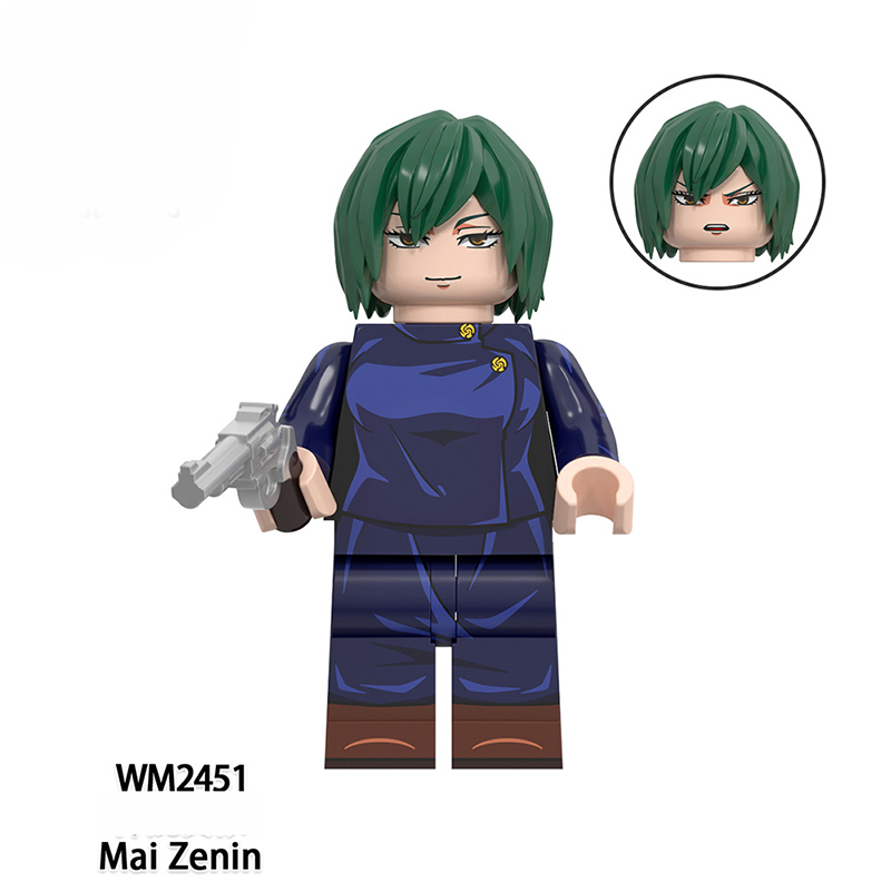 Jujutsu Kaisen Series Minifigs Bricks Todo Aoi Miwa Kasumi Accessories