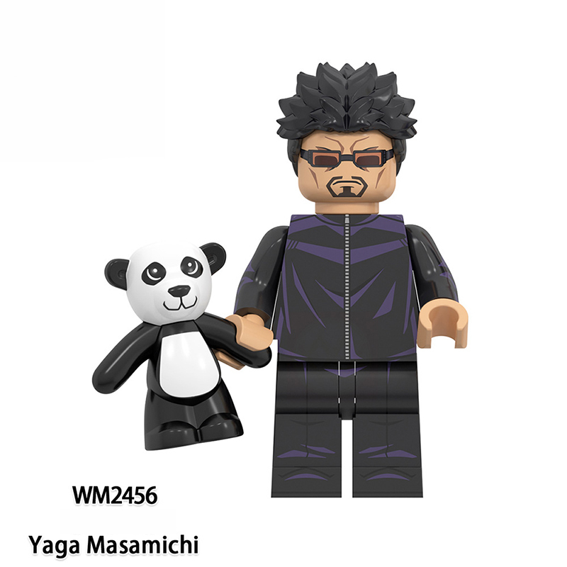 WM6149 Japanese Anime Jujutsu Kaisen Series Minifigs Building Blocks Mai Zenin Gojo Satoru Character Weapon Gun Sword Toys Gifts