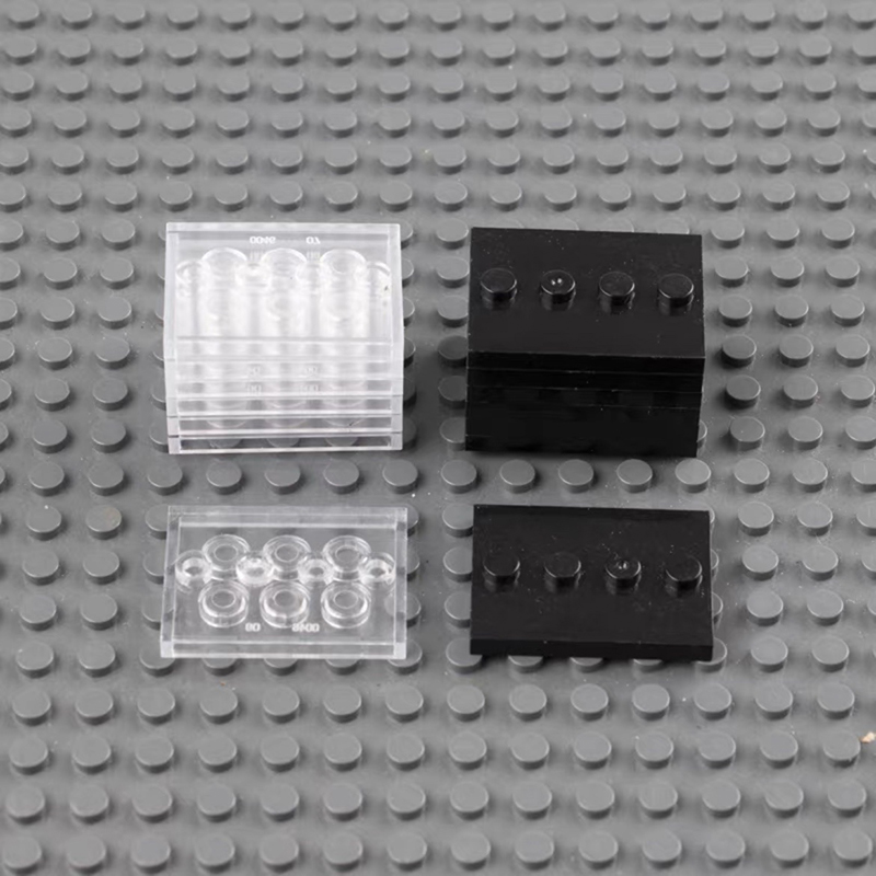 City Bricks Black Transparent Base Plate Building Blocks Accessory Parts
