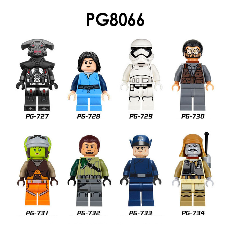 PG8066 Star Wars Series Imperial Judge Action Figures Clone Trooper Building Blocks Movie Minifigs Collection Kids Gifts Toys
