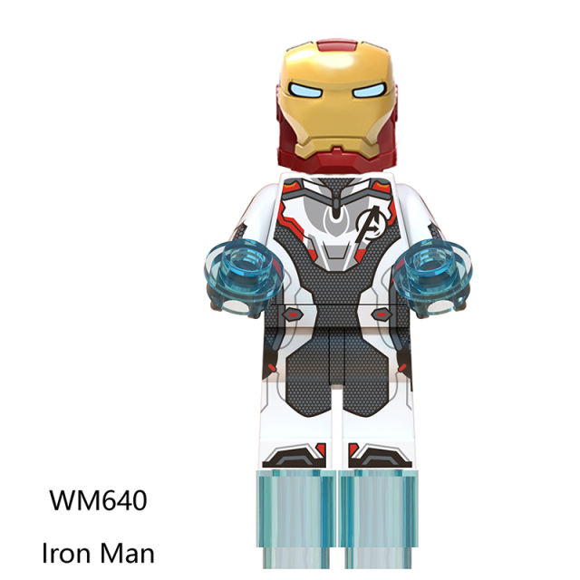 WM6054 Marvel DC Series Captain America Thor Action Figures Hulk Iron Man Building Blocks Black Widow Minifig Children Gifts Toys