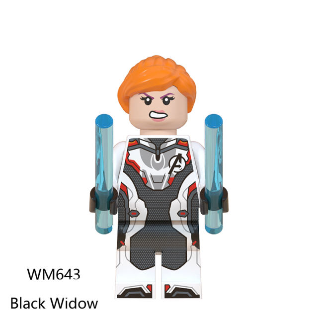 WM6054 Marvel DC Series Captain America Thor Action Figures Hulk Iron Man Building Blocks Black Widow Minifig Children Gifts Toys