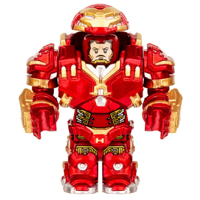 ARM991 Superheroes Series Hulkbuster Figures Building Blocks Robert Bruce Banner Marvel Comics The Avengers Assembly Toys Boys