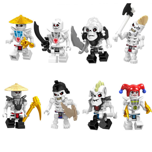 Phantom Ninja Game Series Minifigures Building Blocks Weapon Accessories Shield Sword Lloyd Nya Smith Compatible Models Gift Toy