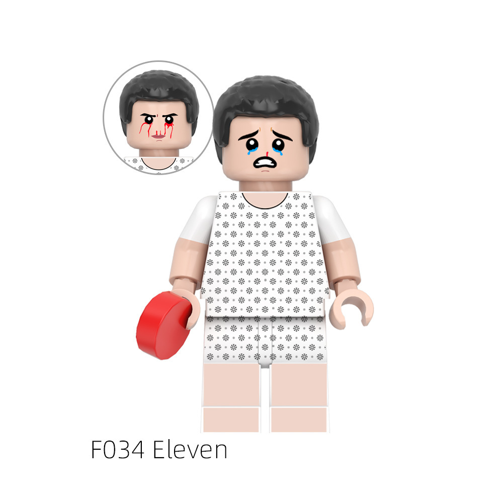 F033-048 Stranger Things Series Minifigs Building Blocks Vecna Cartoon Eleven Papa Billy Erica Figures Models Toys Gift Children