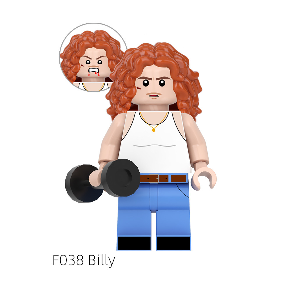 F033-048 Stranger Things Series Minifigs Building Blocks Vecna Cartoon Eleven Papa Billy Erica Figures Models Toys Gift Children