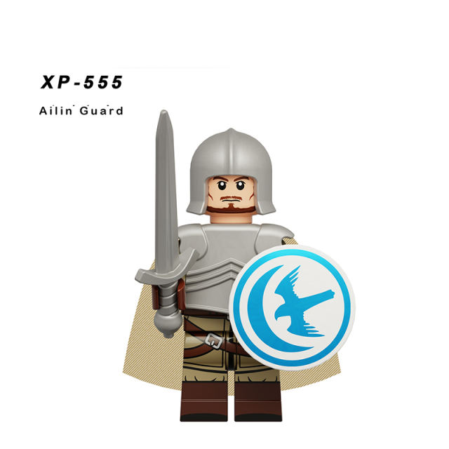 KT1073 Game Of Thrones Series Minifigures Building Blocks Weapon Soldiers Medieval Knight Jaime Lannister Meryn Trant Toys Gifts