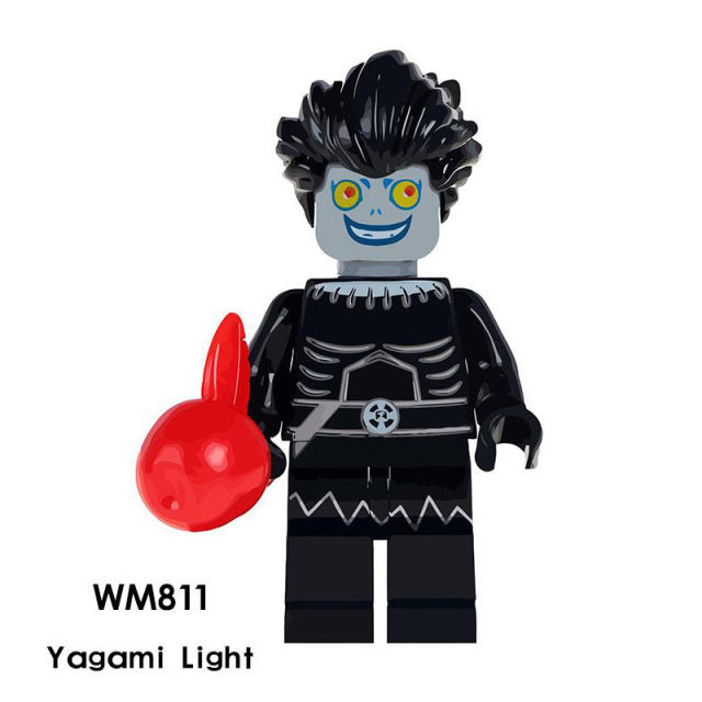 WM811 Anime Series Death Note Building Blocks Yagami Light Action Figures Japan TV Suspense Movie Compatible Children Gifts Toys