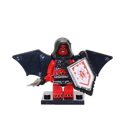JR807 Guardian Tales Game Series Future Knight Minifigs Building Block Kong Studios Weapon Sword Shield Wing Cloak Slingshot Toy