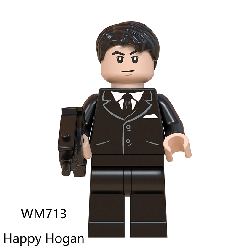 Superheroes DC Movie Nicker Furry Minifigs Happy Hagon Kids Bricks