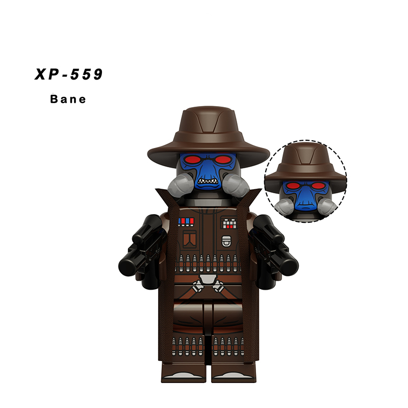 KT1074 DC Comics Supervillains Bane Minifigs Building Blocks Marvel Detective Comics Commander Blacksmith Batman Weapon Toys Boy