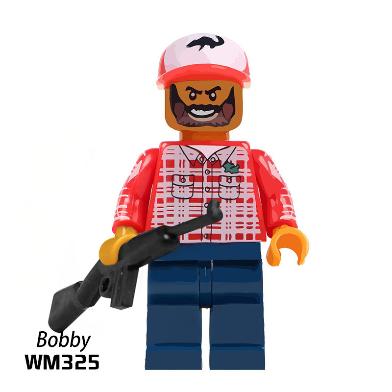 WM325 Supernatural Bobby Action Figures Jensen Ackles Building Blocks Movie Weapon Compatible Collection Children Gifts Toys