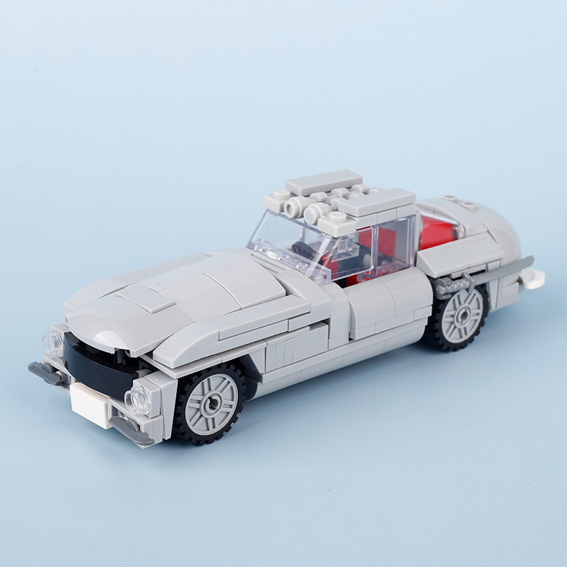 MOC City Luxury Car Series Mercedes Benz 300 SL Building Blocks Minifigs Bricks Assemble Collection Toys Boys Birthday Gifts