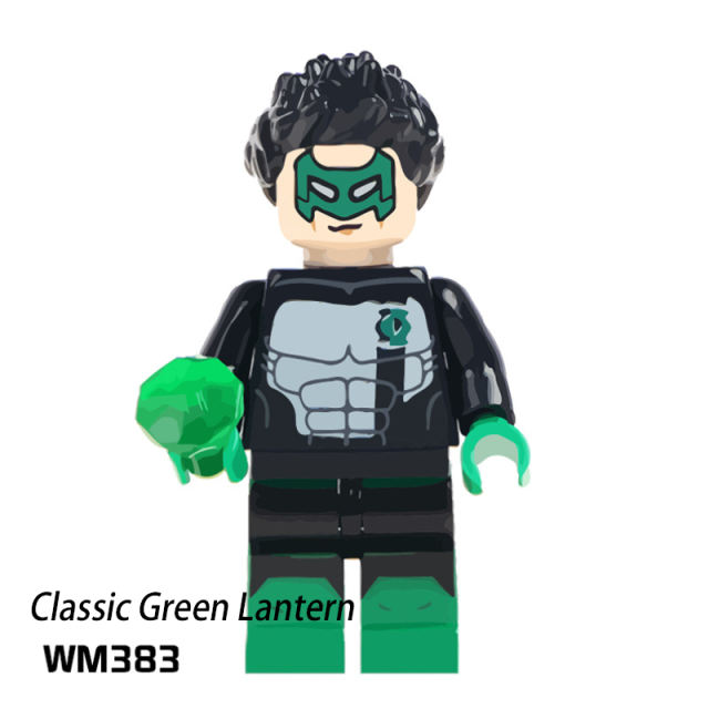 WM6013 Marvel Batman Green Lantern Hero Action Figures DC Building Blocks Superman Compatible Collection Children Gifts Toys