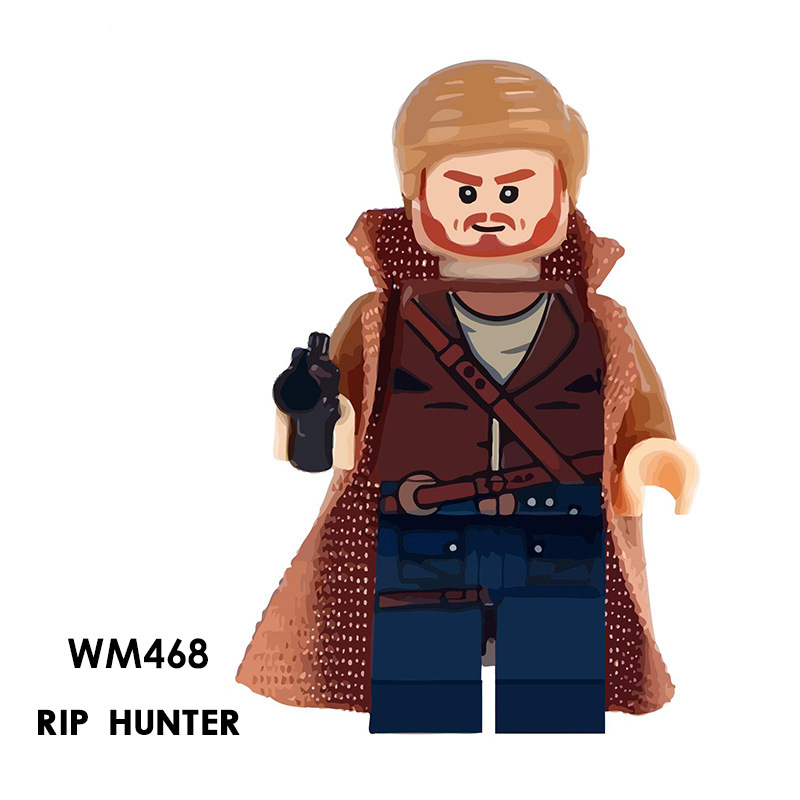 WM468 Marvel Series Rip Hunter Action Figures American DC Anime Movie Time Master Minifigs Building Blocks Children Gifts Toys