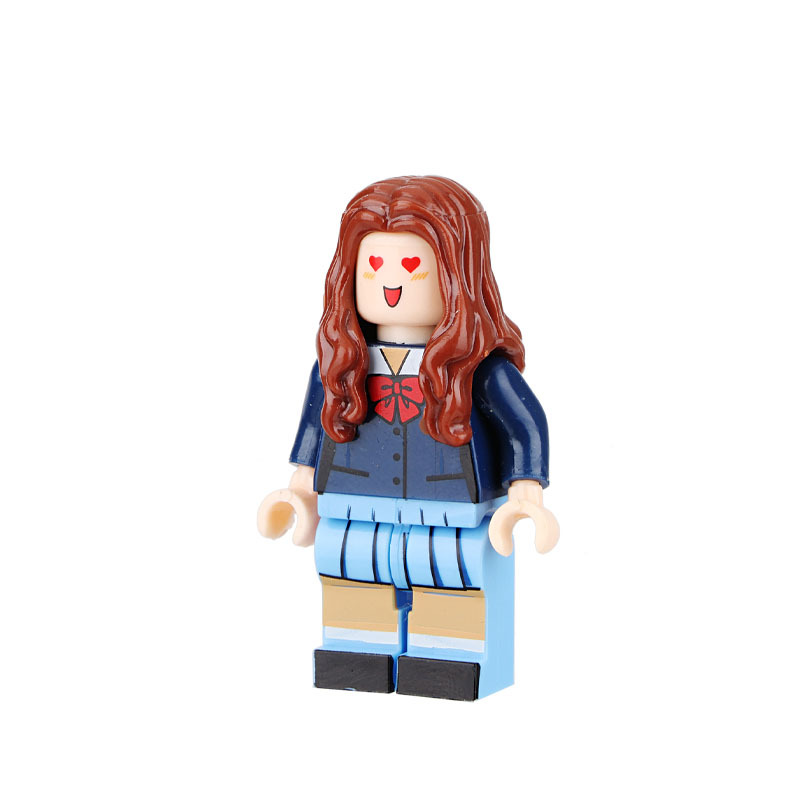 T689 T690 SLAM DUNK Minifigs Building Blocks Hanamichi Sakuragi Haruko Akagi Takenori Bricks Models Toys Gifts For Children