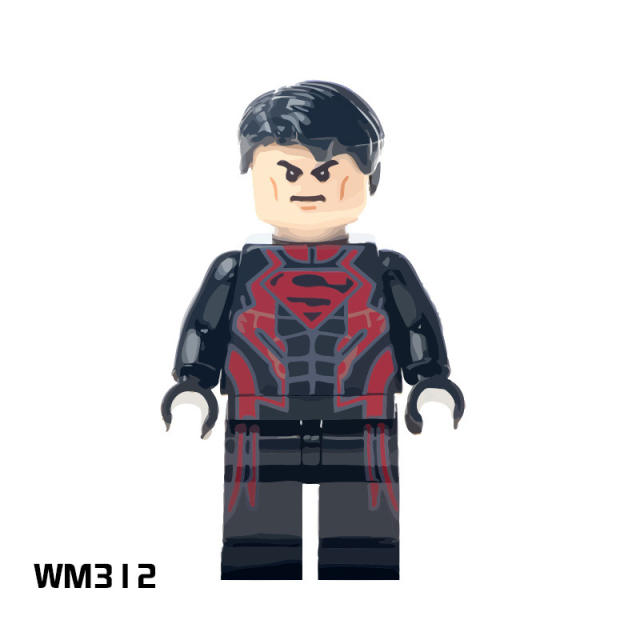 WM6002 Marvel Hero Series Venom Action Figures American DC Anime Movie Clown Joker Minifigs Building Blocks Children Gifts Toys