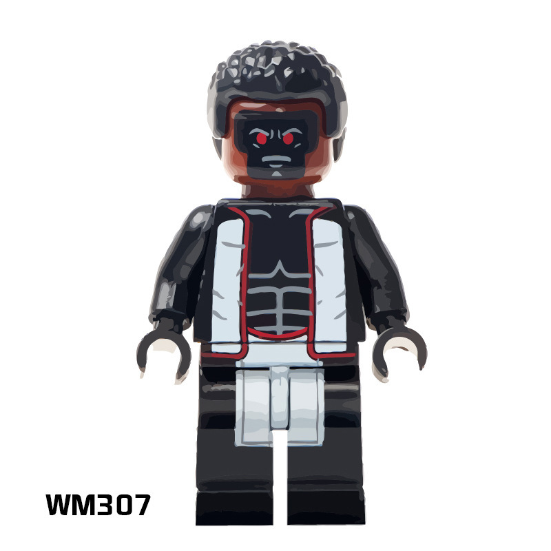 WM6002 Marvel Hero Series Venom Action Figures American DC Anime Movie Clown Joker Minifigs Building Blocks Children Gifts Toys