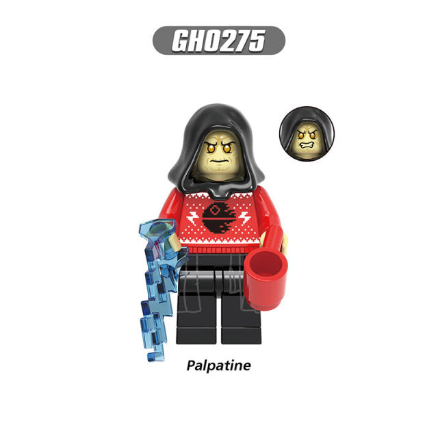 G0135 Christmas Series American DC Comics Superheroes Minifigs Builiding Blocks Bruce Wayne Spider Man Mandalorian Toy Boys Gift