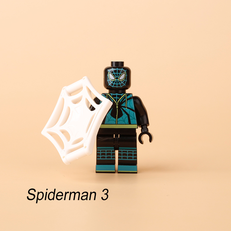 Marvel Heroes Series Spider Man Minifigs Building Blocks Avengers Action Figures Collection Model Accessories Toys Children Gifts