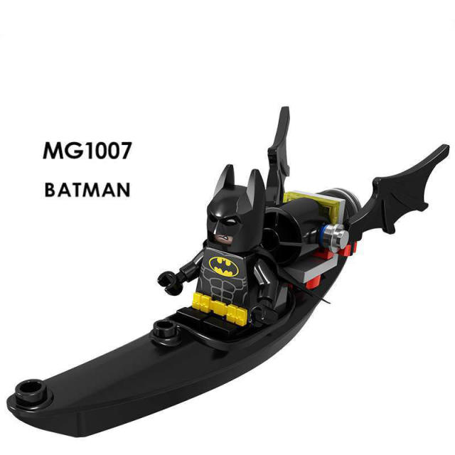MG1007 Marvel Super Heroes Series Batman DC Action Figures Mini Weapon Mecha Model Building Blocks Compatible Toys Gifts Children
