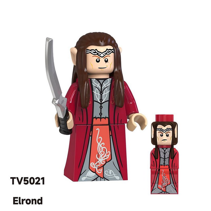 TV6403 The Lord of the Rings Minifigs Building Blocks Military Armor Soldiers Weapons Shield Sword Medieval Knight Hobbit Toys
