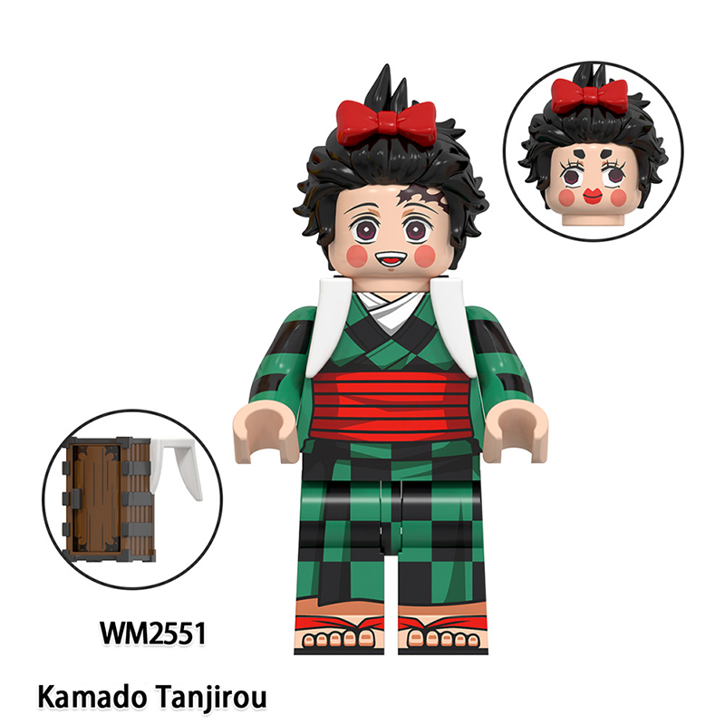Demon Slayer Minifigs Bricks Kibutsuji Muzan Toys Boys Gifts