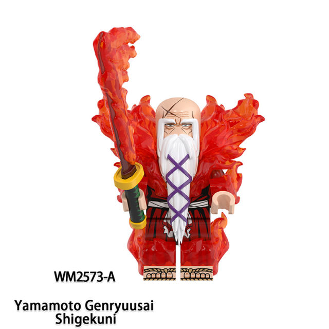 WM2573-A Japanese Famous People Minifigs Yamamoto Gonnohyoe Shigekuni Building Blocks Military Commander Figures Model Toys Gifts